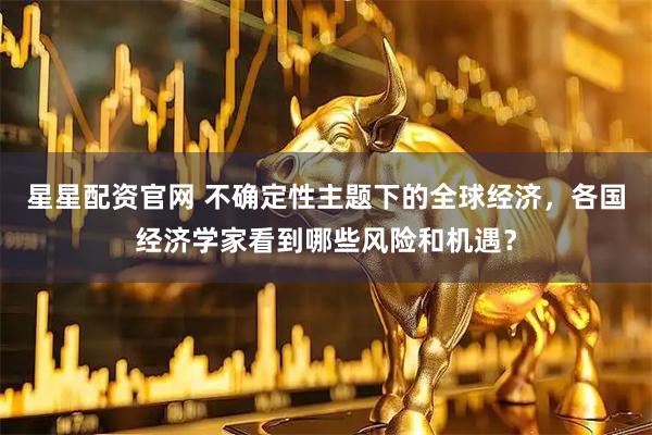 星星配资官网 不确定性主题下的全球经济，各国经济学家看到哪些风险和机遇？