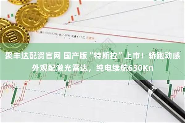 聚丰达配资官网 国产版“特斯拉”上市！轿跑动感外观配激光雷达，纯电续航630Kn