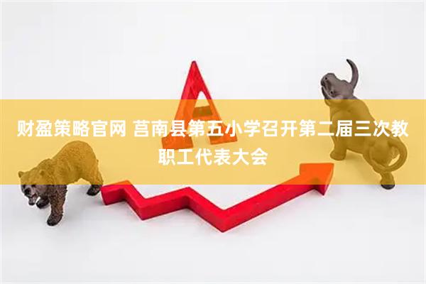 财盈策略官网 莒南县第五小学召开第二届三次教职工代表大会