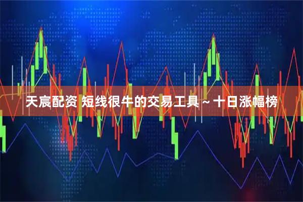 天宸配资 短线很牛的交易工具～十日涨幅榜