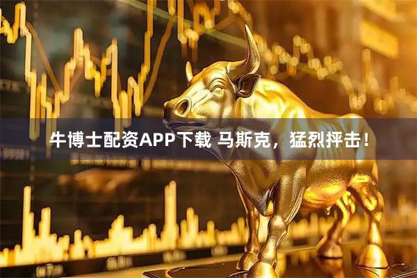 牛博士配资APP下载 马斯克，猛烈抨击！